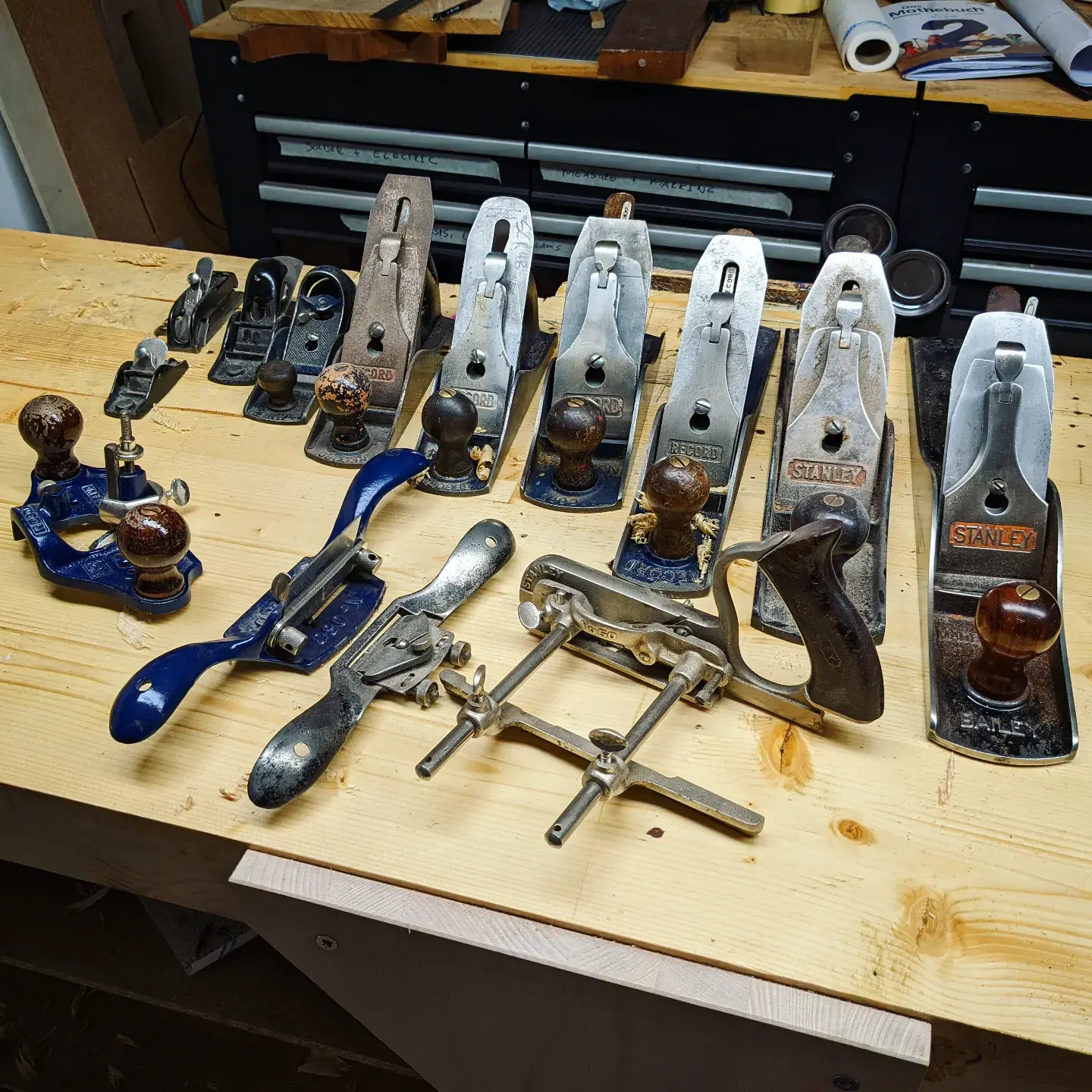 Collection of hand tools